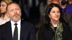 HDP Eşbaşkanları Sezai Temelli ve Pervin Buldan