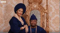 Oba Elegushi and olori Aramide Elegushi
