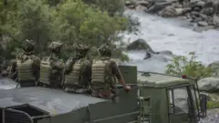 Yadda Dakarun Indiya suka ja daga a yankin da suke takaddama da China