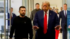 Donald Tramp i Vladimir Zelenski