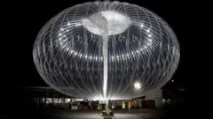 Balão do projeto Loon