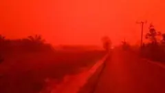 इंडोनेशिया, आग