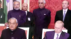 2001માં પુતિન રશિયાના રાષ્ટ્રપતિ હતા