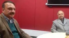 नेपाली काङ्ग्रेसका सहमहामन्त्री प्रकाशशरण महत र नेकपाका स्थायी कमिटी सदस्य रघुजी पन्त