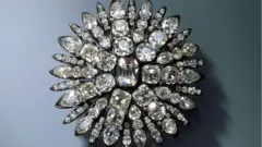 One of the historic items stolen from a museum in Dresden, eastern Germany