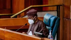 Femi Gbajabiamila, di Speaker of di House na im sponsor di executive bill on Tuesday 28 April, 2020