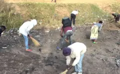 Aworan awọn ọdọ to n ṣe imọtoto