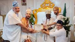 Ọmọ orílẹ̀èdè Mexico joyè Gbáwoníyì ní Ekiti, ó ní àṣà Yoruba kò gbọdọ̀ parun