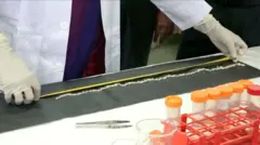 මෙම පටිපණුවන් විශේෂය බර්ටියෙල්ලා (Bertiella ) නැමති විශේෂයට අයත් යැයි හඳුනා ගෙන තිබේ.