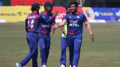 दोस्रो इनिङ्सको सुरुमा नेपालको प्रदर्शन राम्रो नभए पनि अन्ततः जित हात पार्‍यो