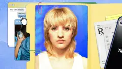 Ilustración sobre información archivada en la web