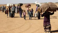 Image of Syrian ⁤refugees