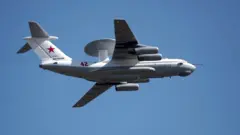 Архивное фото: А-50 на полигоне Алабино