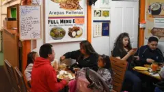 Restaurante colombiano en Seven Sisters.