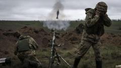 نیروهای اوکراینی در میدان نبرد
