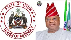 Aworan idanimọ ile aṣofin ipinlẹ Ọṣun pẹlu aworan gomina Ademọla Adeleke