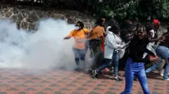 Aworan lati ibi iwọde 