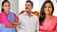 यामिनी जाधव, प्रताप सरनाईक आणि भावना गवळी