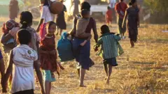 ကျောက်တော်ကို ဇန်နဝါရီလက စစ်ဘေးရှောင် ရောက်လာသူတွေ