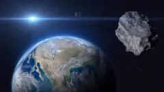 Dünya ve asteroid