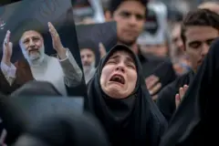 ranians Gather To Mourn Death Of Ebrahim Raisi