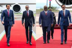 Kagame Al Thani na Tshisekedi