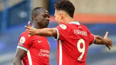 Sadio Mane and Roberto Firmino