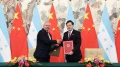 洪都拉斯與中國正式建交 台灣邦交國減少至13個