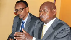 Hagati ya Perezida Kagame na Perezida Museveni ubu hari ubushyamirane bwa politiki