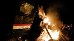 احتجاجات في بغداد