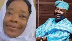 Aworan Baba Suwe ati iyawo rẹ
