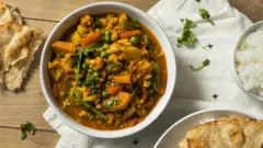 карі з овочами, страва, рецепт