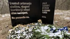 Spomen obeležje postavljeno 7. decembra 2023.