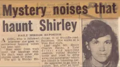 Первая статья в Daily Mail об этом случае, датируемая 20 февраля 1956 года