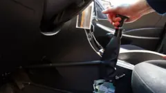 brake controls in a service vehicle