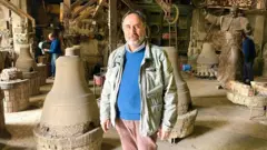 Armando Marinelli dans son atelier