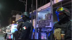 Policias en el municipio de Reynosa