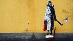 графіті бенксі