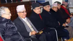 नेकपाका नेताहरू