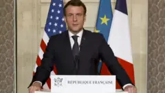 O presidente da França