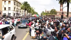 ምብጻሕ ቀዳማይ ሚኒስተር ኣብዪ ኣሕመድ ናብ ኣስመራ 8 ሓምለ 2018