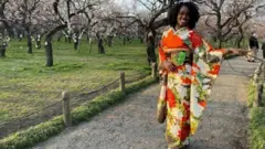 Danielle Thamas,28, aliwasili Japan mwaka 2016