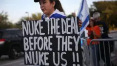 Nükleer anlaşma protestosu
