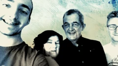 Rory McGrath with his family