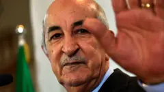 الرئيس الجزائري عبدالمجيد تبون