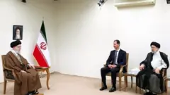 دیدار اسد و خامنه‌ای