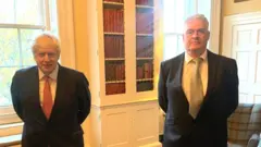 Boris Johnson: UK Prime Minister and Lee Anderson