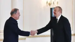 İlham Əliyev və Hulusi Akar