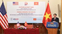 Đại diện Việt Nam, Thứ trưởng Thường trực Bộ Ngoại giao Bùi Thanh Sơn tại buổi lễ