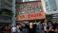 Protesta en Panamá